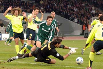 Οι νεαροί του Παναθηναϊκού κοίταξαν κατάματα τα αστέρια της Μπαρτσελόνα, 0-0 στο ΟΑΚΑ