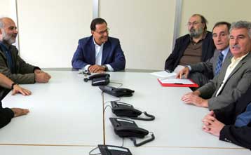 Συμβολή για επίλυση των προβλημάτων στα ΜΜΕ υποσχέθηκε ο Π.Παναγιωτόπουλος