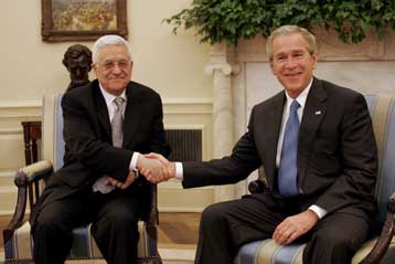 Απορρίψτε και πατάξτε την τρομοκρατία, το μήνυμα Μπους προς τους Παλαιστινίους