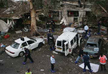 Τουλάχιστον πέντε νεκροί σε επίθεση αυτοκτονίας στο Ισραήλ