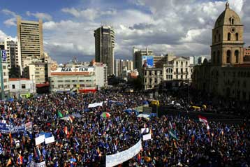 Νέα αναβολή των πρόωρων εκλογών της 4ης Δεκεμβρίου στη Βολιβία