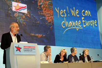 Α Συνέδριο του Κόμματος της Ευρωπαϊκής Αριστεράς στο Στάδιο Ειρήνης και Φιλίας