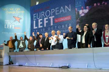 Ολοκληρώθηκε το 1ο συνέδριο της Ευρωπαϊκής Αριστεράς