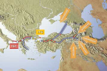 Αντίστροφη μέτρηση για την υπογραφή της κατασκευής του ελληνο-ιταλικού αγωγού αερίου