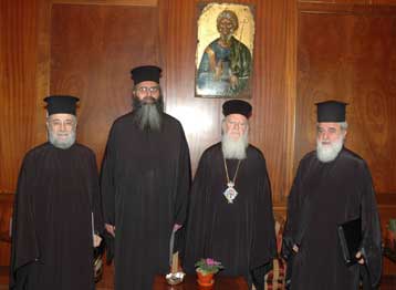 Στο Φανάρι ιεράρχες της Εκκλησίας της Κύπρου για το αρχιεπισκοπικό ζήτημα