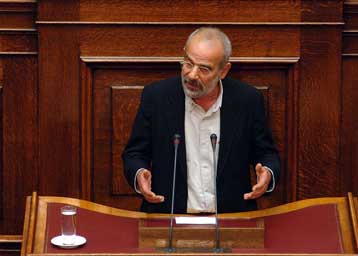 Για τρίτη φορά απέσυρε ο Αλ.Αλαβάνος την ερώτηση για την Ολυμπιακή