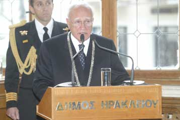 Το Ηράκλειο Κρήτης επισκέφθηκε ο Πρόεδρος της Δημοκρατίας