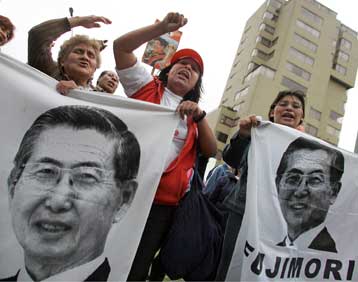 Μπλόκο στην υποψηφιότητα Φουτζιμόρι για τις προεδρικές εκλογές το 2006 στο Περού