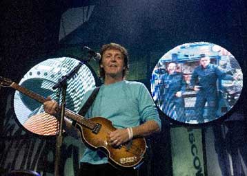 Πρώτη …διαστημική συναυλία για τον σερ Πολ ΜακΚάρτνεϊ