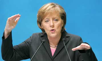 Με τον Μπους η πρώτη συνάντηση της Ανγκελα Μέρκελ μετά την ορκωμοσία της