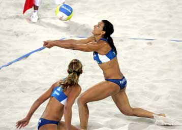 Καρέ νικών στο Κέιπ Τάουν για τις εθνικές γυναικών στο beach volley