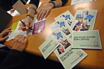 Μέτριες επιδόσεις στην πρεμιέρα διαπραγμάτευσης της μετοχής της Electricite de France