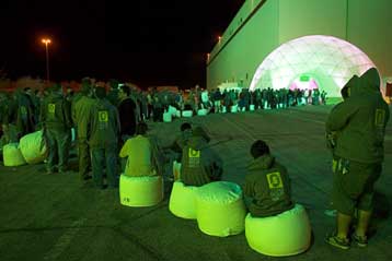 Πάρτι στην έρημο για το αμερικανικό ντεμπούτο του Xbox 360