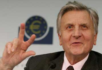 Νέο μήνυμα Τρισέ για αύξηση των επιτοκίων της ΕΚΤ