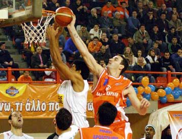 Κέρδισε στη δεύτερη παράταση η Ολύμπια, 88-83 τον Γυμναστικό