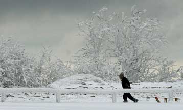 Σε λευκό κλοίο μεγάλα τμήματα της Γερμανίας – Κακοκαιρία σε όλη την Ευρώπη
