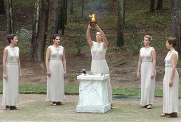 Επιτυχημένη η γενική πρόβα για την αφή της Φλόγας