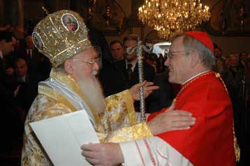 Με έμφαση στο διάλογο με την Καθολική Εκκλησία η εορτή του Αγίου Ανδρέα στο Φανάρι