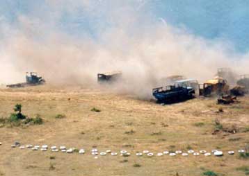 Εξάμηνη φυλάκιση σε πέντε άτομα για τον αποκλεισμό πεδίου βολής στη Σάμο