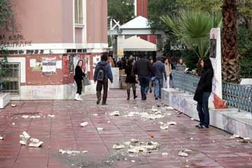Σκέψεις για ανάθεση της προστασίας του πανεπιστημιακού ασύλου σε «σεκιούριτι»