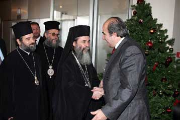Συναντήσεις του Πατριάρχη Ιεροσολύμων με την πολιτική και πολιτειακή ηγεσία
