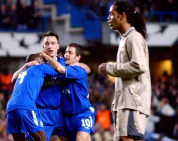 Τσέλσι-Μπαρτσελόνα, PSV-Λιόν και Ρεάλ-Αρσεναλ, Μπάγερν-Μίλαν στο Champions League