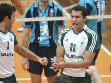 Ο Ηρακλής ξεπέρασε επεισόδια και Λαμία με 3-0 σετ-Παραμένει πρώτος ο Παναθηναϊκός