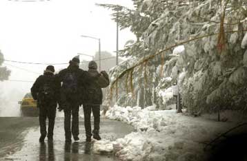 Με τσουχτερό κρύο τα φετινά Χριστούγεννα
