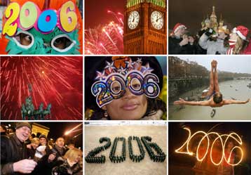 Φαντασμαγορικές εκδηλώσεις σε όλο τον κόσμο για την υποδοχή του Νέου Έτους