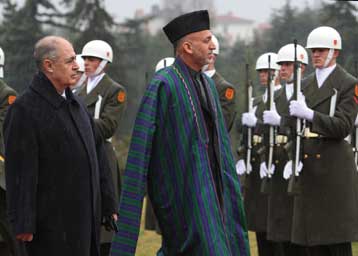 Στην ανάπτυξη του Αφγανιστάν επιθυμεί να συμβάλει η Αγκυρα