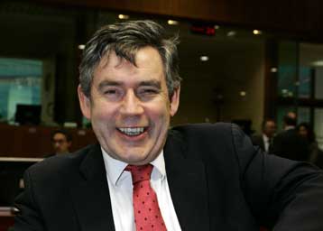 Το χρίσμα διαδοχής έδωσε στον Γκ.Μπράουν ο Βρετανός πρωθυπουργός