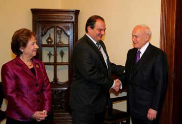 Δεξίωση προς τιμήν των Ενόπλων Δυνάμεων και των Σωμάτων Ασφαλείας στο Προεδρικό Μέγαρο