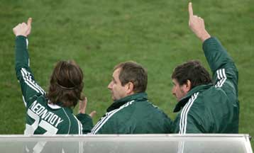 Παρουσία Βαρδινογιάννη η τελευταία προπόνηση του ΠΑΟ πριν από το ντέρμπι το Σάββατο