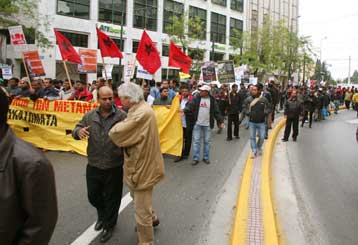 Αντιρατσιστικά συλλαλητήρια με αφορμή τη δολοφονία του 18χρονου Αλβανού