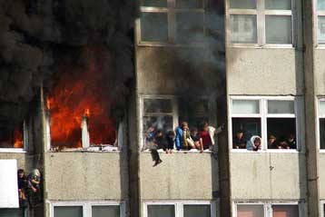 Εννέα νεκροί από πυρκαγιά σε κτίριο του Βλαδιβοστόκ