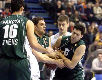 Παναθηναϊκός με γερά νεύρα, 94-93 την Παρτιζάν μέσα στην «Χάλα Πιονίρ»