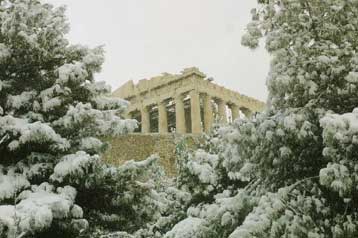Δριμύ ψύχος και χιόνια ακόμα και στο κέντρο της Αθήνας μέσα στο επόμενο 48ωρο