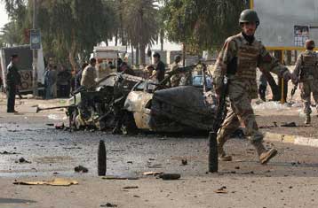 Τουλάχιστον δύο νεκροί από επίθεση αυτοκτονίας στο κέντρο της Βαγδάτης