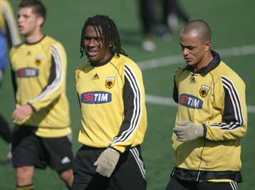 Έτοιμος να κάνει το ντεμπούτο του με τη φανέλα της ΑΕΚ έδειξε ο Έμερσον