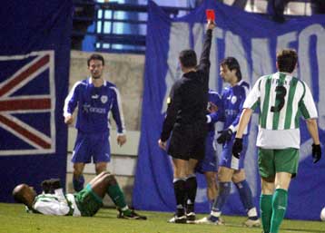 Πέντε αγωνιστικές στον Παπουτσή του Αιγάλεω για την αποβολή του στο Κύπελλο