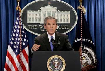 Δυσαρεστημένοι με την πολιτική του Τζορτζ Μπους δηλώνουν οι Αμερικανοί