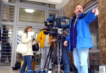 Καταδίκη για την τηλεοπτική μετάδοση προσαχθέντος στις Αρχές