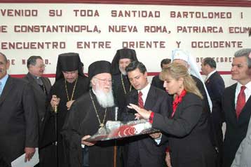 Θερμή υποδοχή επιφύλαξε το Μεξικό στον Οικουμενικό Πατριάρχη Βαρθολομαίο