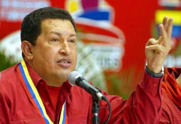 Συνεχίζεται ο φραστικός πόλεμος Τσάβες με τους Τζορτζ Ο. Μπους και Τόνι Μπλερ