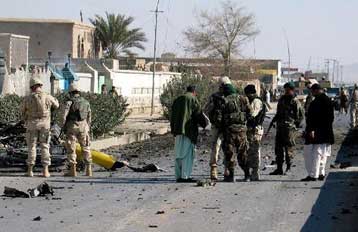 Στόχος βομβιστικής επίθεσης η αμερικανική δύναμη στο κεντρικό Αφγανιστάν