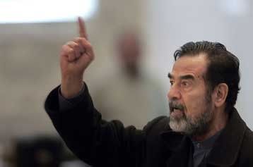 Με απεργία πείνας απαντά ο Σαντάμ Χουσεΐν στις συνθήκες κράτησής του