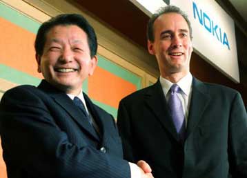 Σύμπραξη Sanyo και Nokia με στόχο την κυριαρχία στα κινητά τηλέφωνα τρίτης γενιάς