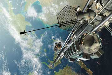 Πανίσχυρο καλώδιο για διαστημικούς ανελκυστήρες τεντώνεται σε ύψος 1,5 χλμ