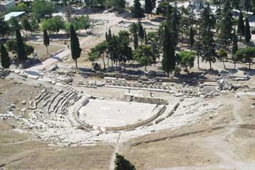 Φως και στο αρχαίο θέατρο του Διονύσου