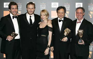 Διακρίσεων συνέχεια για το Brokeback Mountain, αυτή τη φορά επί βρετανικού εδάφους